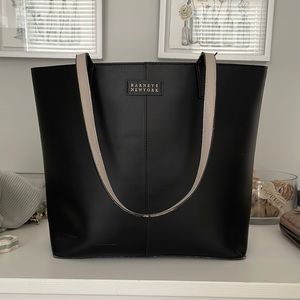 Barney’s New York Purse Black with Zipper and Zipper Pocket